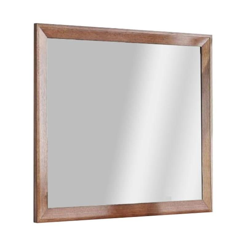 MALAZI MIRROR IN VICTORIAN ASH FRAME LATTE COLOUR - MyChocolateWood