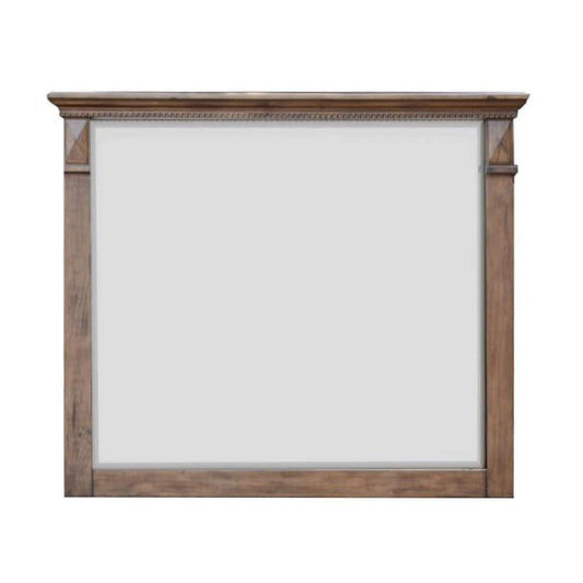 MALBAR SOLID PINE FRAME MIRROR IN SMOKE - MyChocolateWood