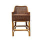 Malibu Hamptons Rattan Counter Stool in Mango Teak - Chocolate Wood