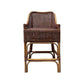 Malibu Hamptons Rattan Counter Stool in Mango Teak - Chocolate Wood