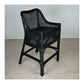 MALIBU HAMPTONS RATTAN COUNTER STOOL IN SOLID BLACK - MyChocolateWood