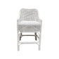 MALIBU HAMPTONS RATTAN COUNTER STOOL IN SOLID WHITE - MyChocolateWood