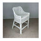 MALIBU HAMPTONS RATTAN COUNTER STOOL IN SOLID WHITE - MyChocolateWood