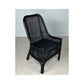 MALIBU HAMPTONS RATTAN DINING CHAIR IN SOLID BLACK - MyChocolateWood