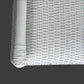 Malibu Hamptons Rattan Dining Chair in Solid White - Chocolate Wood