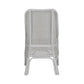 MALIBU HAMPTONS RATTAN DINING CHAIR IN SOLID WHITE - MyChocolateWood