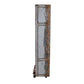 Malvern Reclaimed Asian Timber 4-Door Sideboard 202cm in Weathered Grey - Chocolate Wood