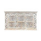 MANCHUELA 3 DOORS ORNATE ASIAN STYLE BUFFET/SIDEBOARD IN MANGO WOOD - MyChocolateWood