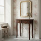 MANDY QUEEN ANN SOLID MAHOGANY 2 DRAWER HALL TABLE/CONSOLE TABLE IN MAHOGANY - MyChocolateWood