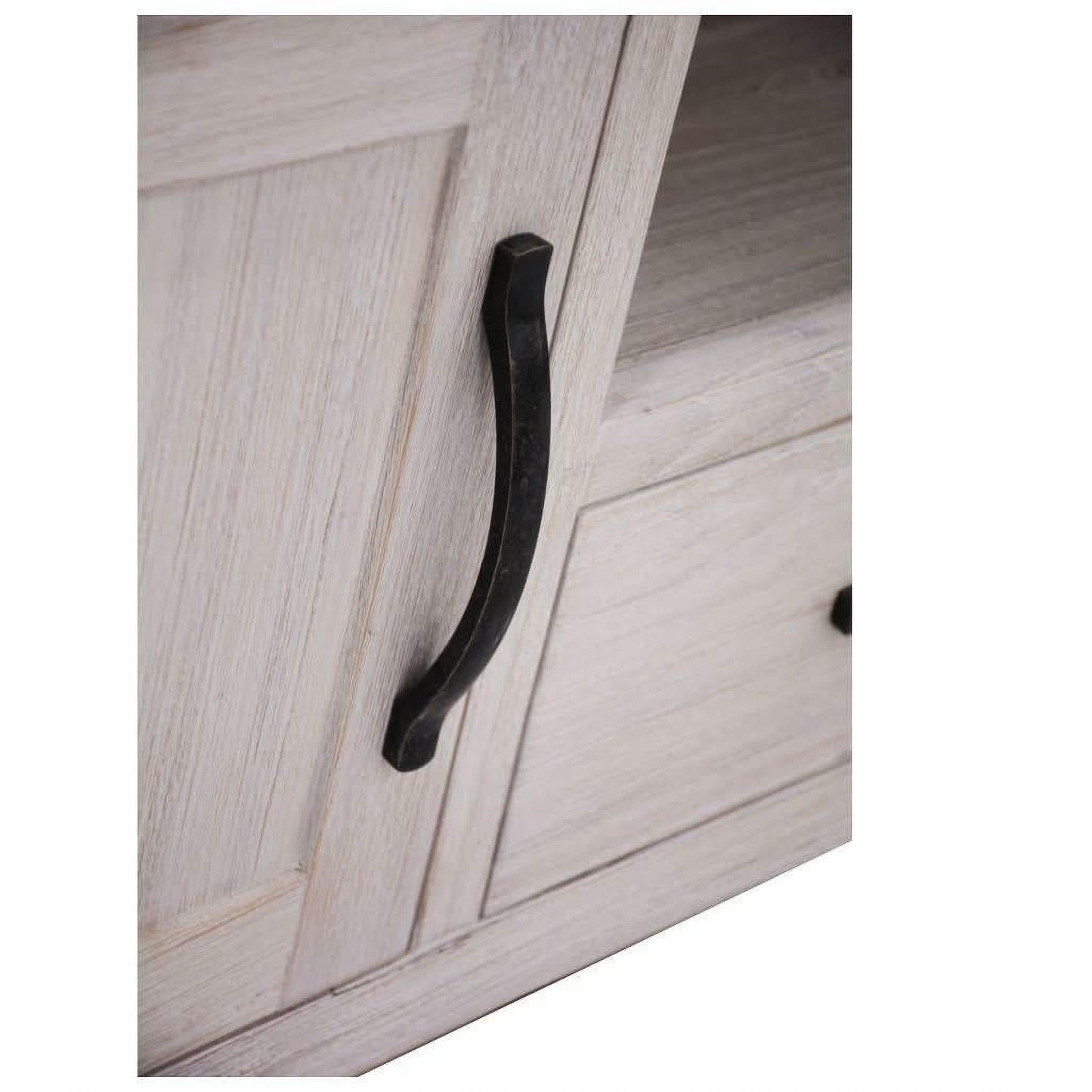 MANLY 158CM 4 DOORS/3 DRAWERS BUFFET/SIDEBOARD IN BRUSHED WHITEWASH