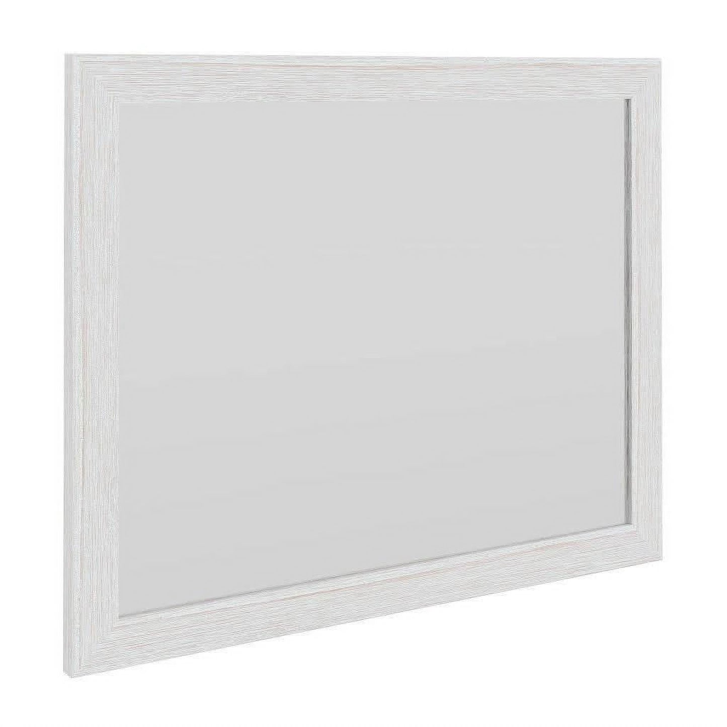 MANLY MIRROR IN BRUSHED WHITEWASH