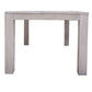 MANLY SOLID MOUNTAIN ASH DINING TABLE 190CM + 6 MANLY DINING CHAIRS IN BRUSHED WHITEWASH PACKAGE DEAL - MyChocolateWood