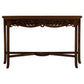 Manor Solid Mahogany Console Table 129cm in Mahogany - Chocolate Wood