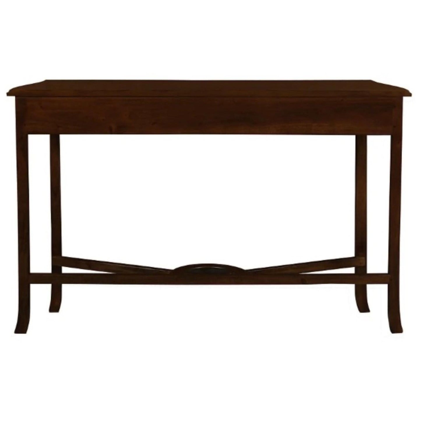 Manor Solid Mahogany Console Table 129cm in Mahogany - Chocolate Wood