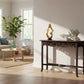 MANOR SOLID MAHOGANY TIMBER CONSOLE TABLE/HALL TABLE IN CHOCOLATE 82CM - MyChocolateWood
