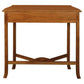 Manor Solid Mahogany Console Table 82cm in Light Pecan - Chocolate Wood