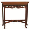MANOR SOLID MAHOGANY TIMBER CONSOLE TABLE IN MAHOGANY COLOUR 82CM - MyChocolateWood