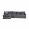 MARIGNY FABRIC 3-SEATER SOFA WITH LHF CHAISE DARK GREY (2 PIECES) - MyChocolateWood