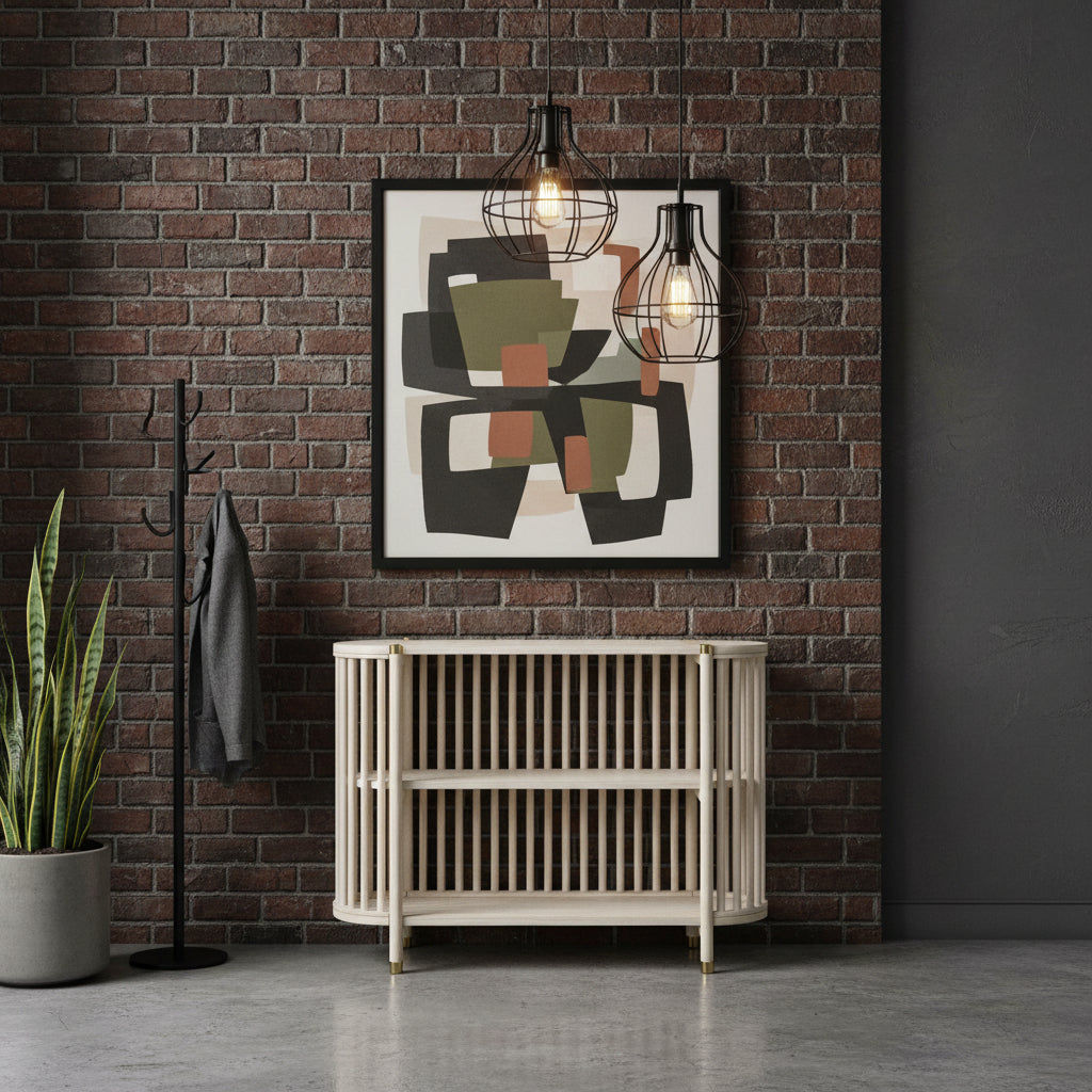 Marley Mango Wood Console Table in White Driftwood - Chocolate Wood