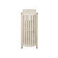 Marley Mango Wood Console Table in White Driftwood - Chocolate Wood