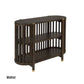 MARLEY MANGO WOOD CONSOLE TABLE IN WALNUT - MyChocolateWood