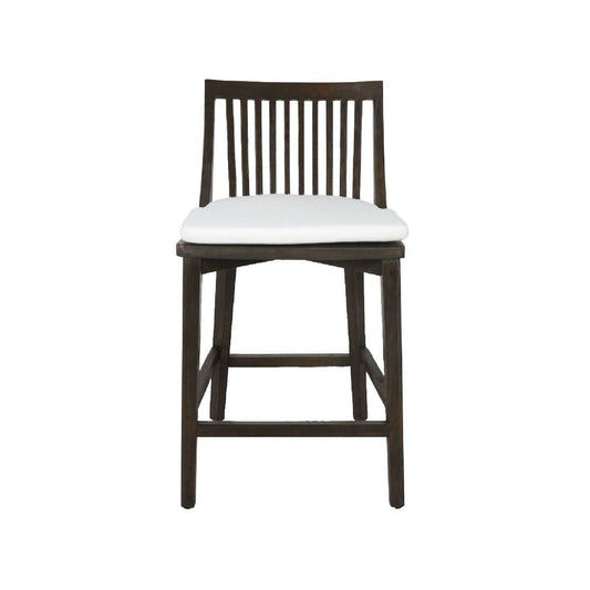 MARLEY MANGO WOOD HAMPTONS COUNTER STOOL WALNUT