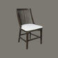 MARLEY MANGO WOOD HAMPTONS DINING CHAIR WALNUT - MyChocolateWood