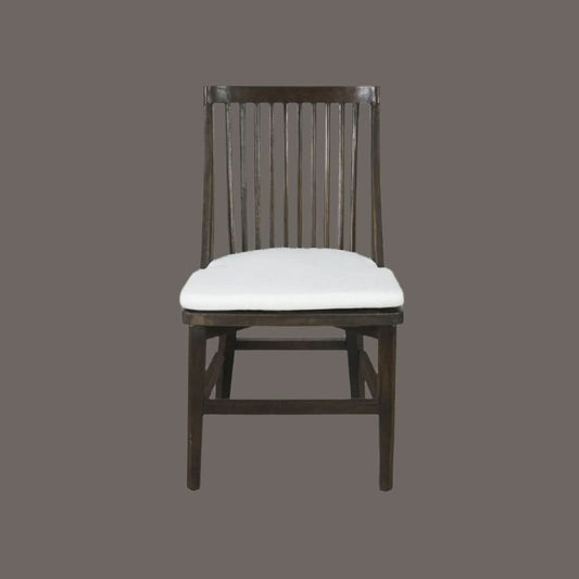 MARLEY MANGO WOOD HAMPTONS DINING CHAIR WALNUT