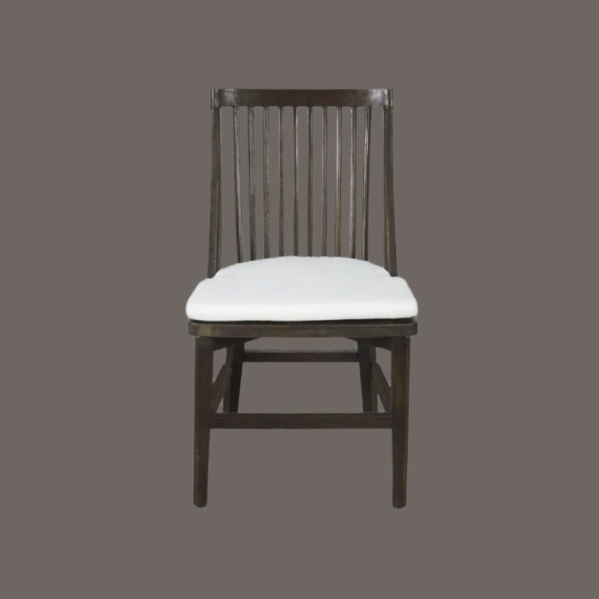 MARLEY MANGO WOOD HAMPTONS DINING CHAIR WALNUT - MyChocolateWood
