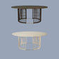 MARLEY MANGO WOOD OVAL DINING TABLE WALNUT - MyChocolateWood