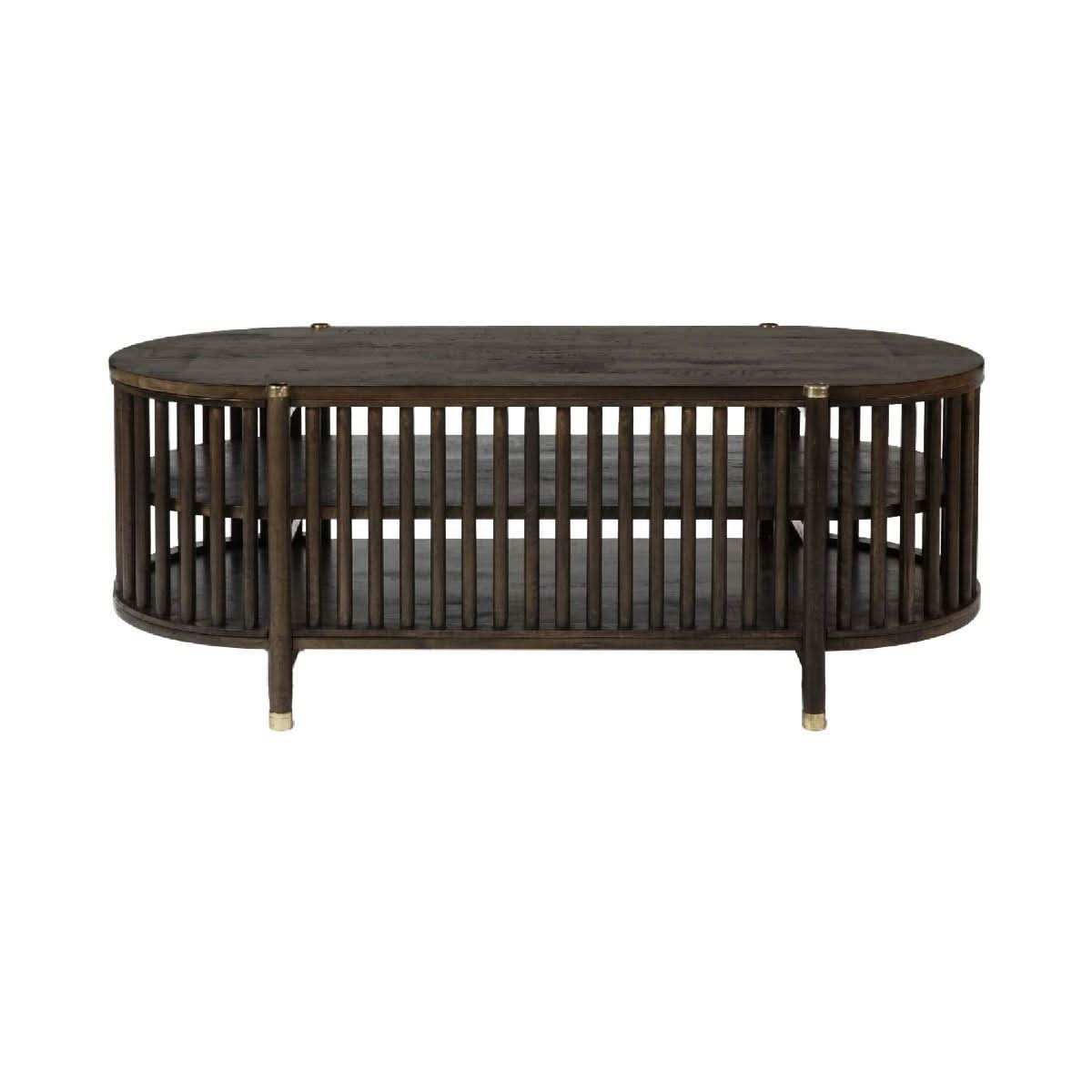 MARLEY MANGO WOOD TV UNIT WALNUT - MyChocolateWood