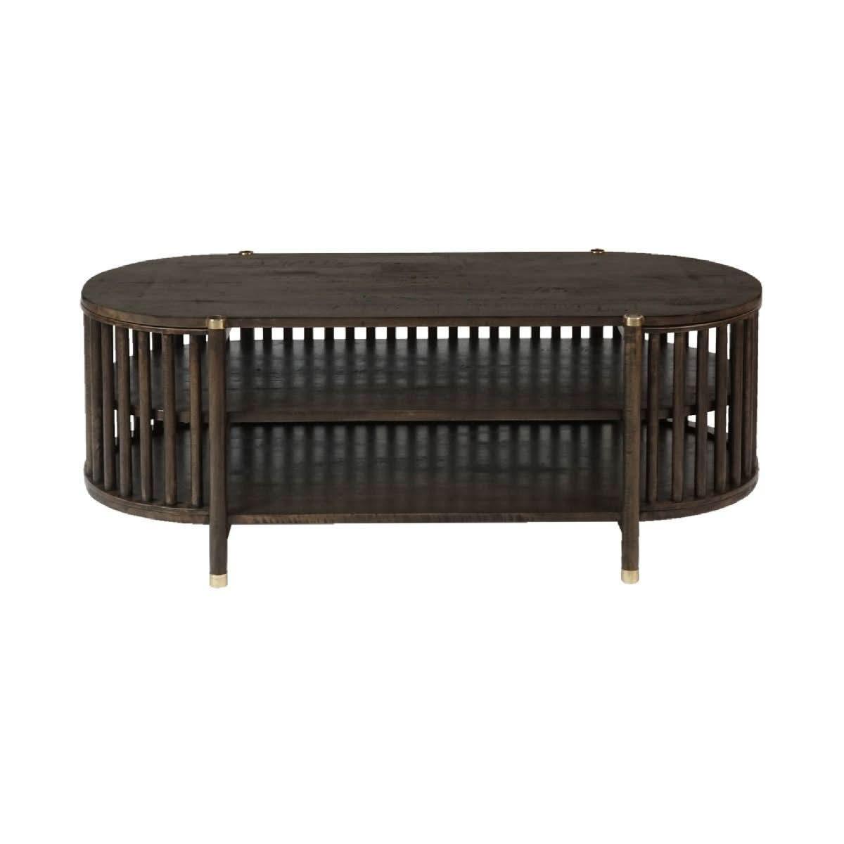 MARLEY MANGO WOOD TV UNIT WALNUT - MyChocolateWood