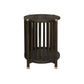 MARLEY ROUND MANGO WOOD SIDE TABLE WALNUT - MyChocolateWood