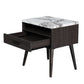 MARNI 1-DRAWER 1-NICHE BEDSIDE TABLE  ESPRESSO - MyChocolateWood