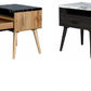 MARNI 1-DRAWER 1-NICHE BEDSIDE TABLE WOTAN OAK - MyChocolateWood