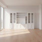 MARQUIS 4 PIECE WALL UNIT TV ENTERTAINMENT CENTRE BOOKCASE BOOKSHELF - MyChocolateWood