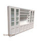 MARQUIS 4 PIECE WALL UNIT TV ENTERTAINMENT CENTRE BOOKCASE BOOKSHELF - MyChocolateWood
