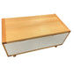 MAXWELL 2-DRAWER TASSIE OAK COFFEE TABLE IN CLEAR LACQUER MADE TO ORDER - MyChocolateWood
