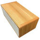 MAXWELL 2-DRAWER TASSIE OAK COFFEE TABLE IN CLEAR LACQUER MADE TO ORDER - MyChocolateWood