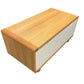 MAXWELL 2-DRAWER TASSIE OAK COFFEE TABLE IN CLEAR LACQUER MADE TO ORDER - MyChocolateWood