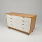 MAXWELL 8 DRAWER TASSIE OAK DRESSER IN CLEAR LACQUER MADE TO ORDER - MyChocolateWood