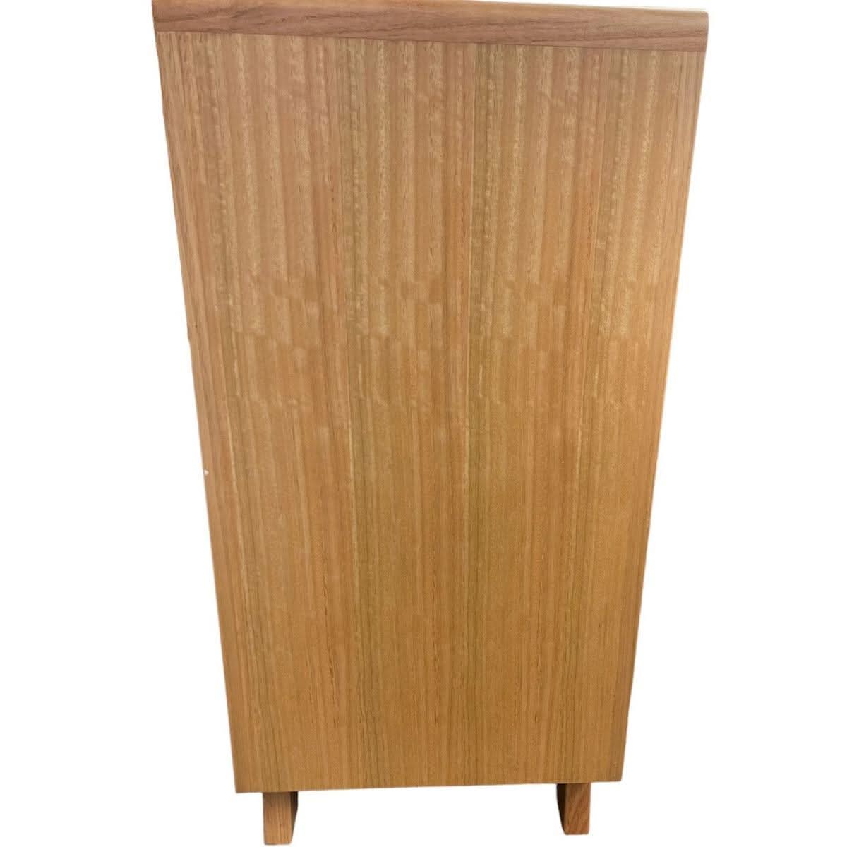 MAXWELL 8 DRAWER TASSIE OAK DRESSER IN CLEAR LACQUER MADE TO ORDER - MyChocolateWood