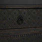 Mayleen Pair of Reclaimed Timber Bedside Tables in Black - Chocolate Wood