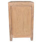 MAYLEEN PAIR OF RECLAIMED TIMBER BEDSIDE TABLES 1 DRAWER 1 DOOR NATURAL - MyChocolateWood