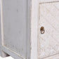 MAYLEEN PAIR OF RECLAIMED TIMBER BEDSIDE TABLES 1 DRAWER 1 DOOR WHITE - MyChocolateWood