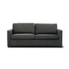 MELINDA FABRIC PULLOUT SOFA BED WITH MEMORY FOAM QUEEN MATTRESS IN CHARCOAL