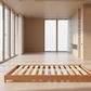 MELODY SOLID PINE SUPER KING ROUNDED CORNERS BED MADE TO ORDER - MyChocolateWood