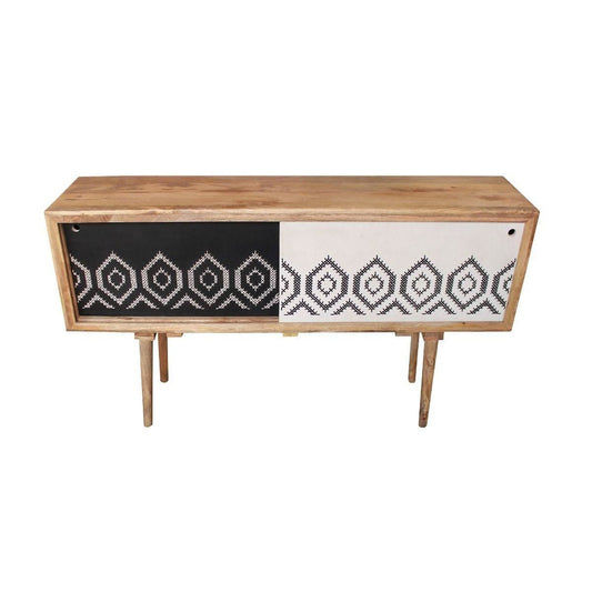 MELONY SOLID MANGO WOOD CONSOLE TABLE/HALL TABLE