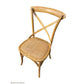 MELROSE DINING CHAIR IN ELM WOOD WITH A NATURAL FINISH - MyChocolateWood