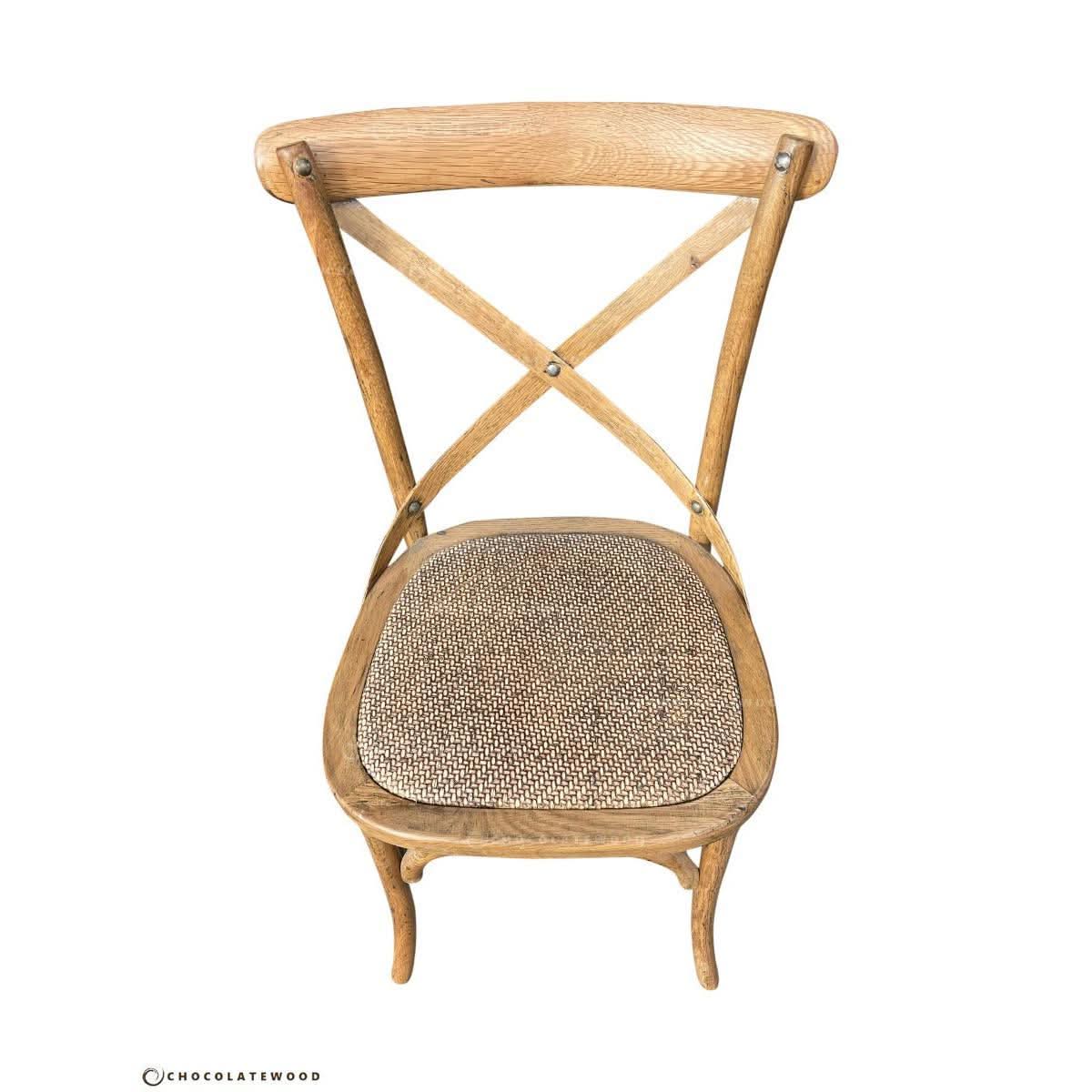 MELROSE DINING CHAIR IN SOLID OAK - MyChocolateWood